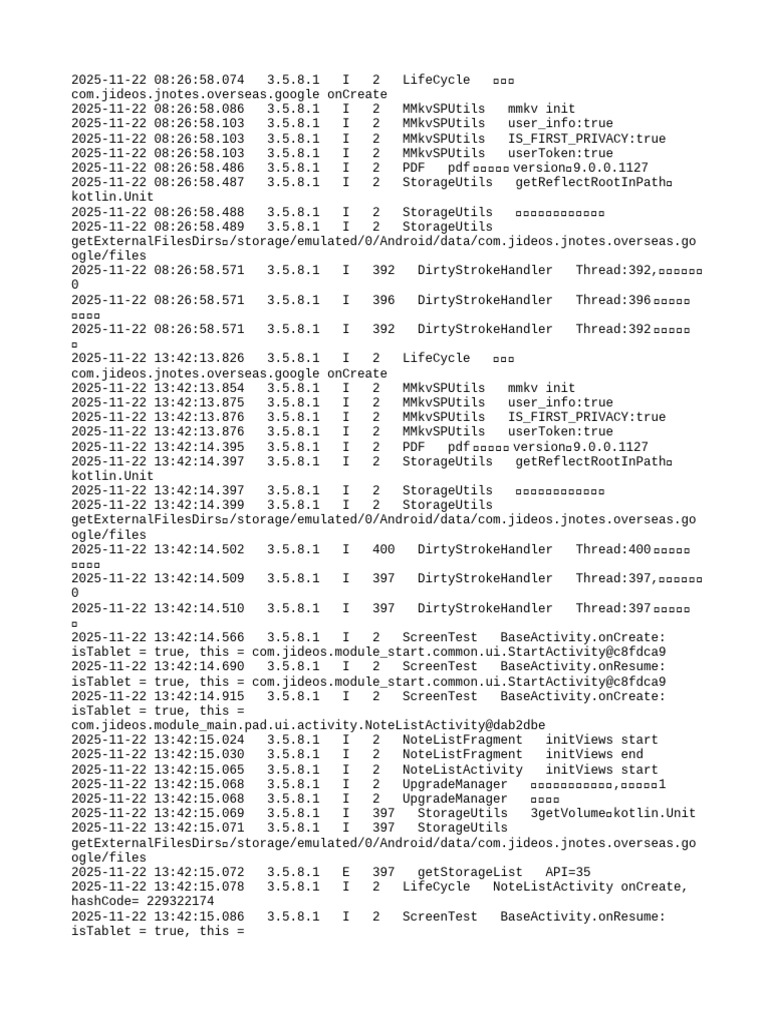 2025-11-22 78935872 Log | PDF | Software | Embedded Linux Distributions