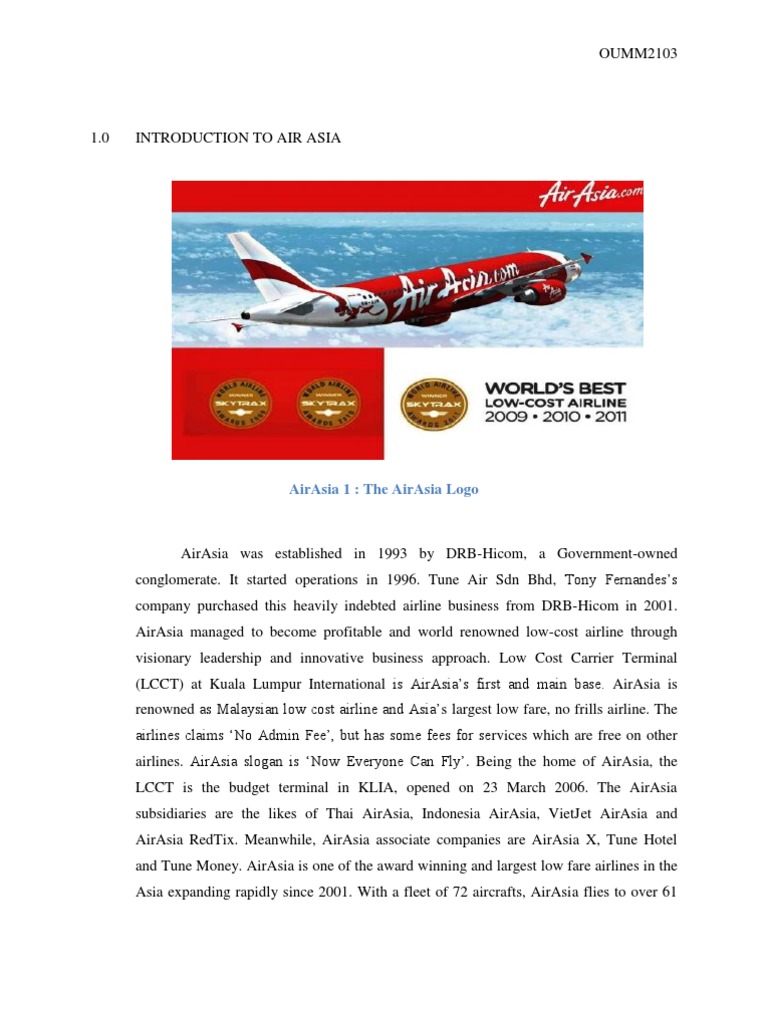 AirAsia: Overview and Innovation Strategies | PDF | Business