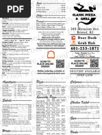 Dandy Menu with Prices and Specials | PDF | Hamburgers | Pizza