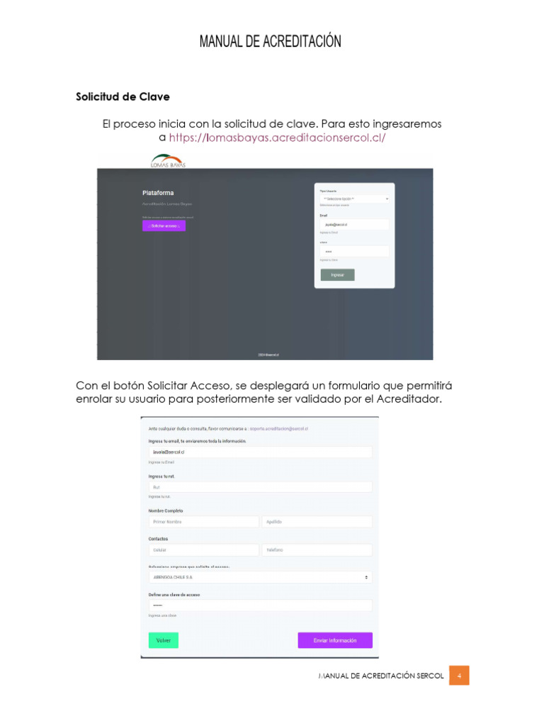 Instructivo Uso Plataforma Sercol | PDF | Informática | Software