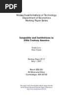 Download Inequality and Institutions in 20th Century America by smacfarl SN96018 doc pdf