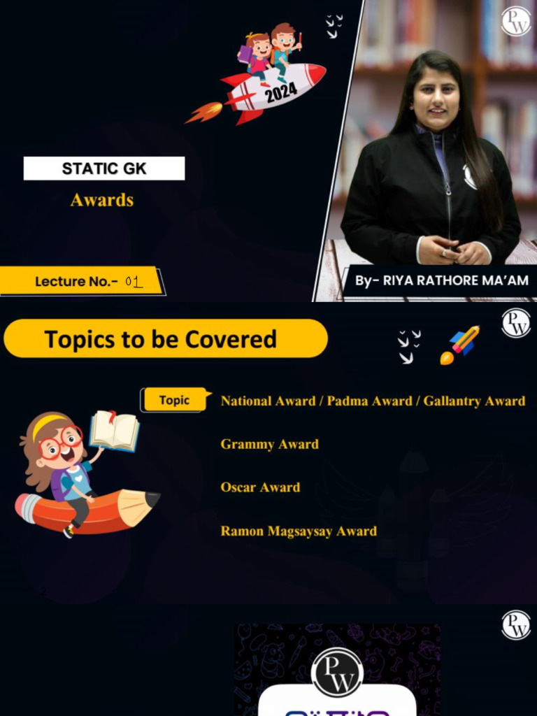 Awards - Class Notes | PDF