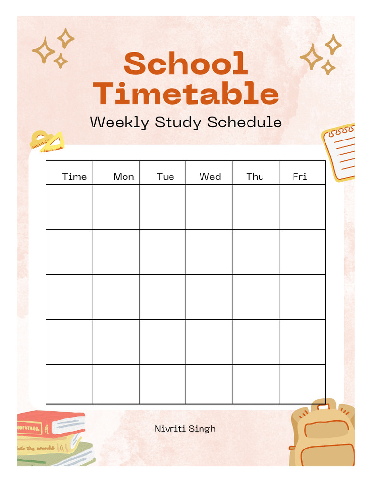 Time Table | PDF