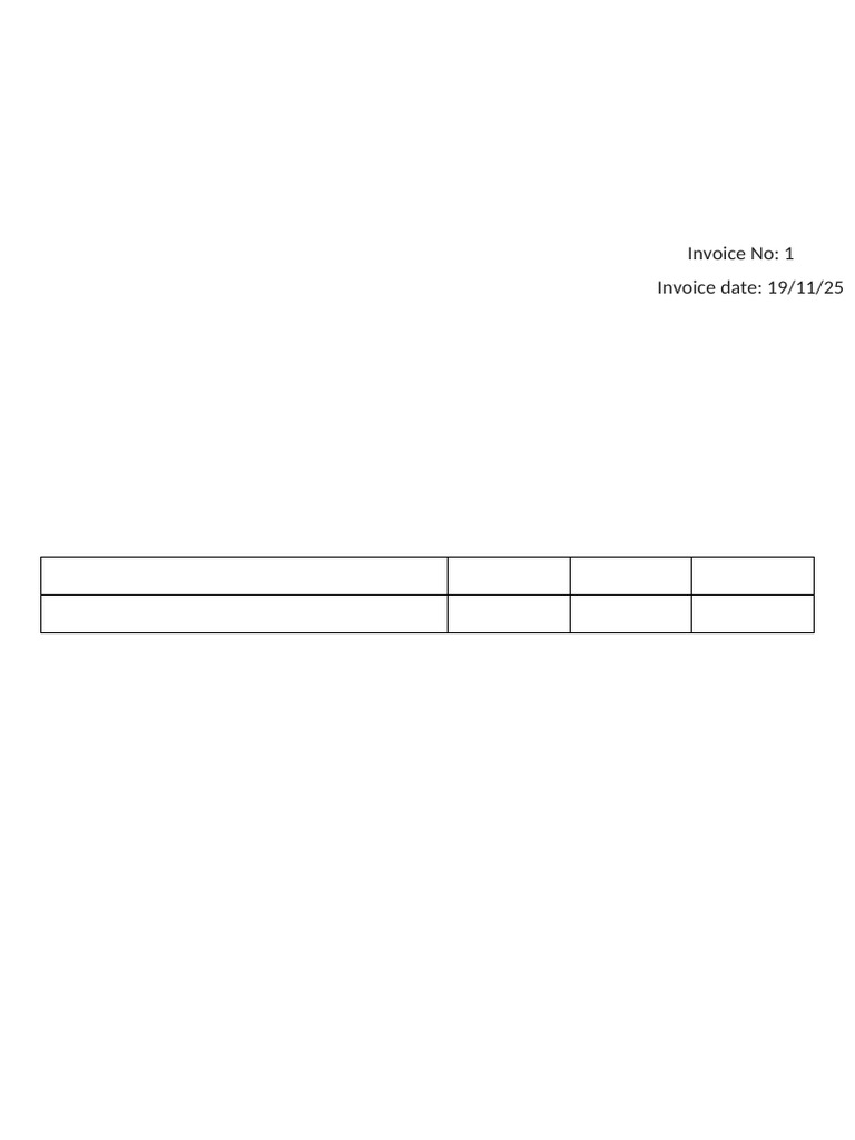 Sample Invoice | PDF