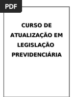Apostila de Legislação Trabalhis e Previdênciaria