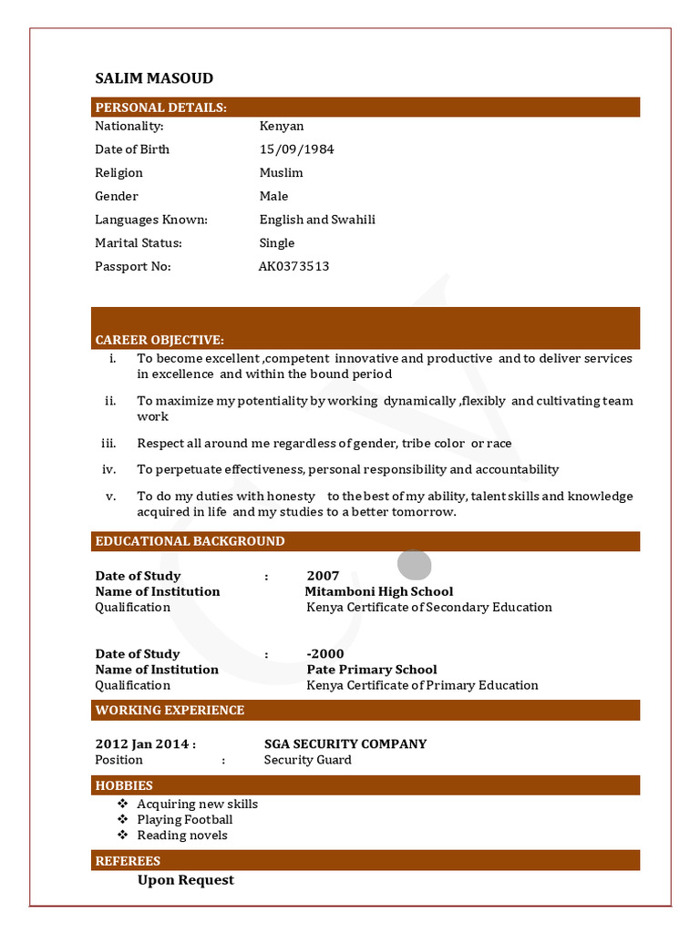 Salim Masoud - Security | PDF