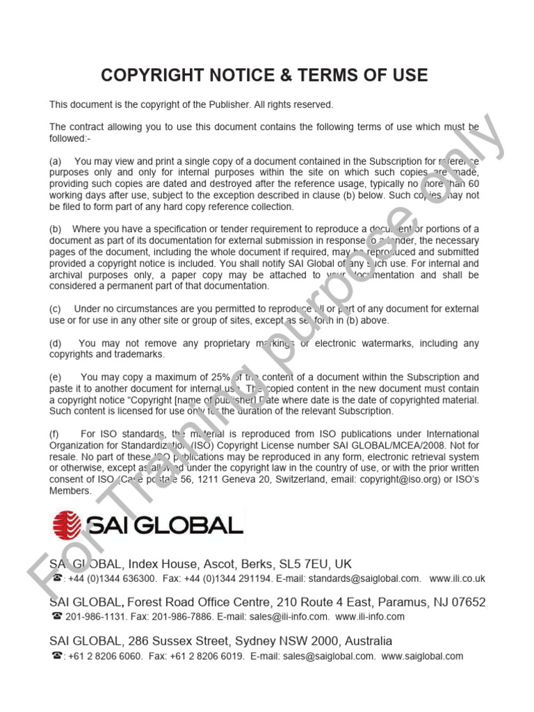 Copyright Terms for Document Use | PDF | Greenhouse Gas | International ...