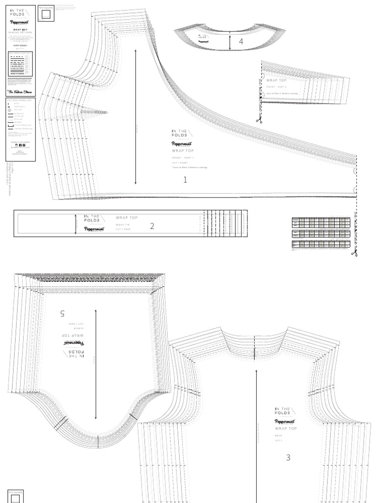 Wrap Top A0 | PDF | Yard | Softlines (Retail)
