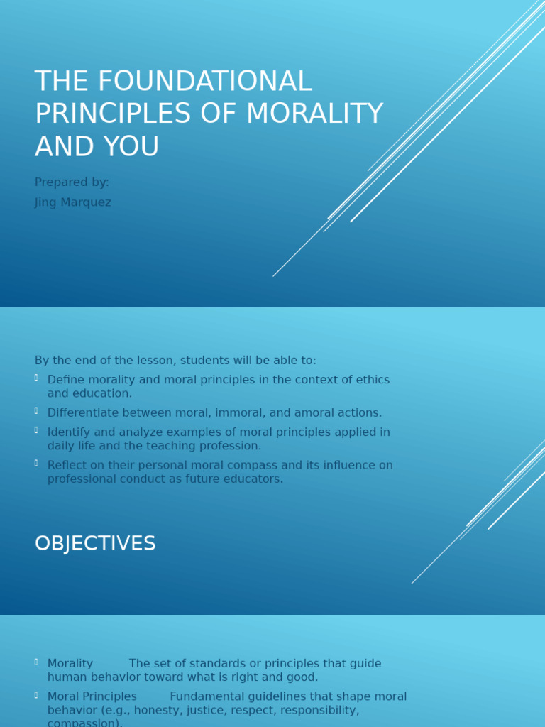 Understanding Morality in Education | PDF | Morality | Value (Ethics)