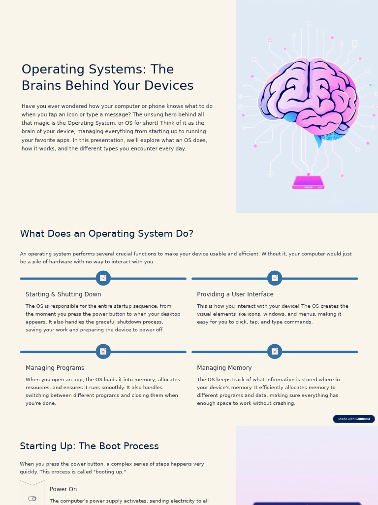 Understanding Operating Systems Explained | PDF | Operating System ...