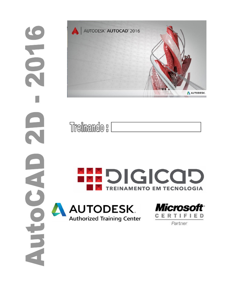 Guia Completo AutoCAD 2D 2016 | PDF | Auto Cad | Janela (informática)