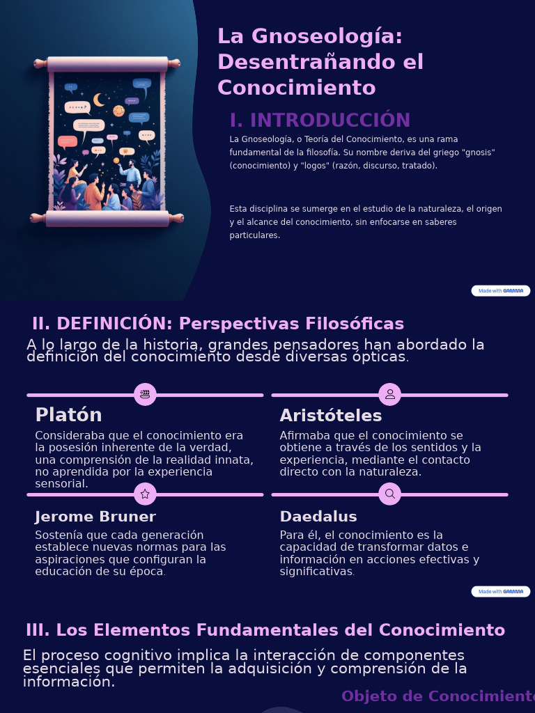 Gnoseología: Explorando el Conocimiento | PDF | Conocimiento | Verdad