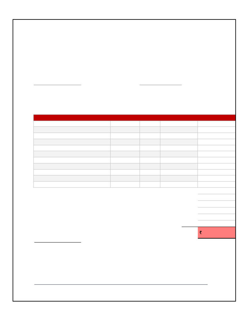 N S Scaffolding Invoice Details | PDF