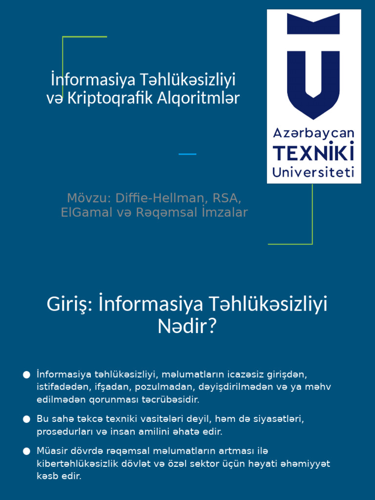 Info Sec Presentation | PDF