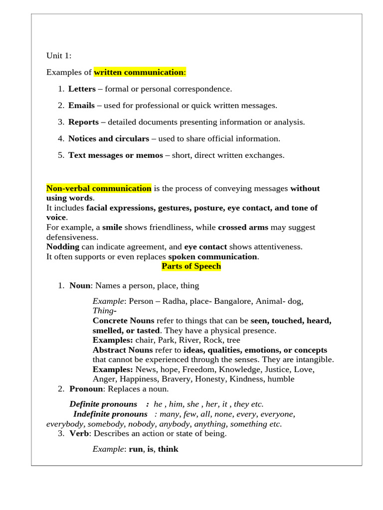 Effective Communication and Grammar Guide | PDF | Grammatical Number | Noun