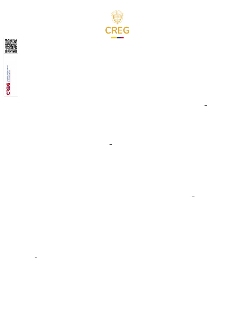 Circular CREG 125 2025 | PDF | Bogotá | Colombia