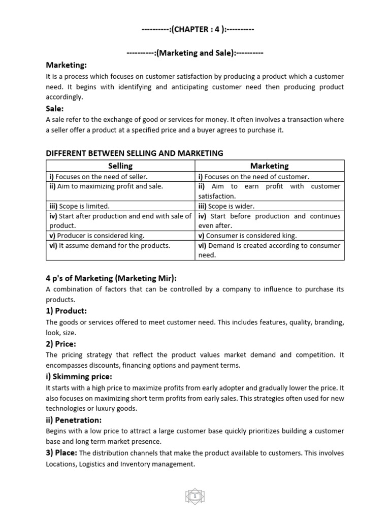 Marketing Fundamentals and Strategies | PDF | Marketing | Market ...