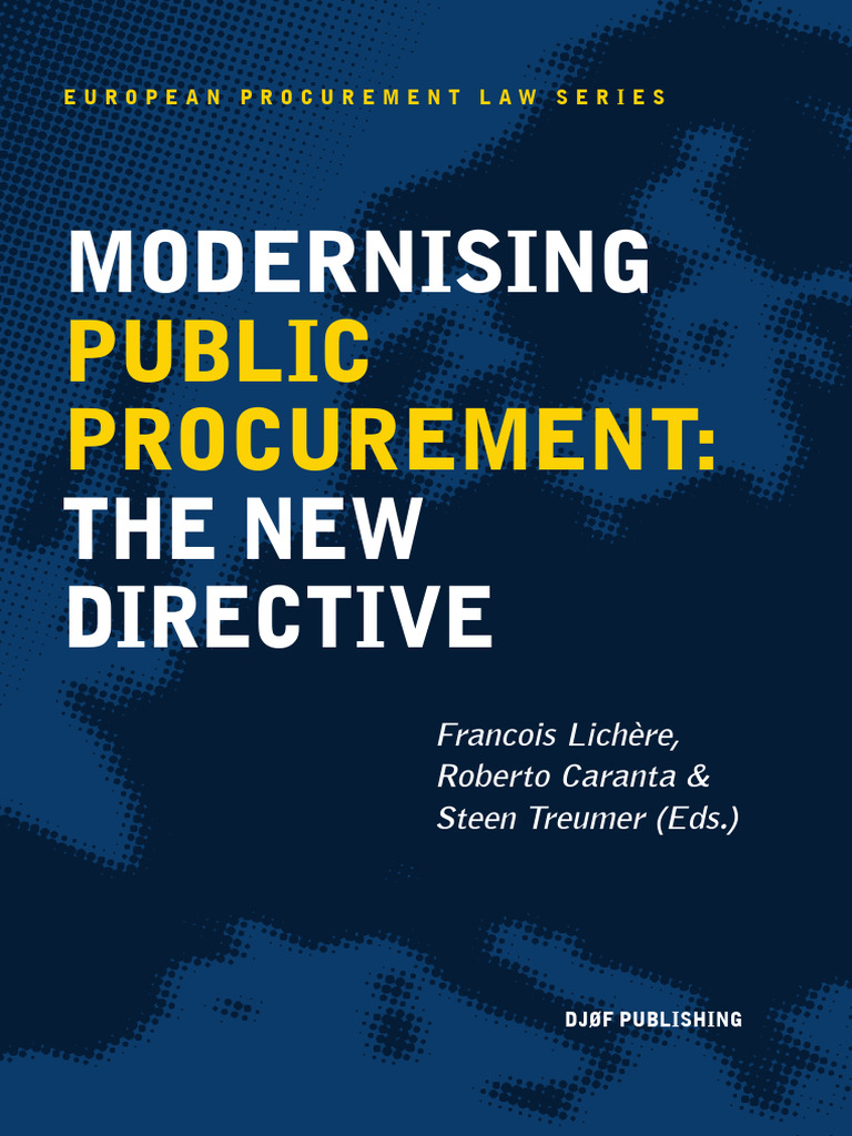 Modernising The New Directive: Public Procurement | PDF | Directive ...