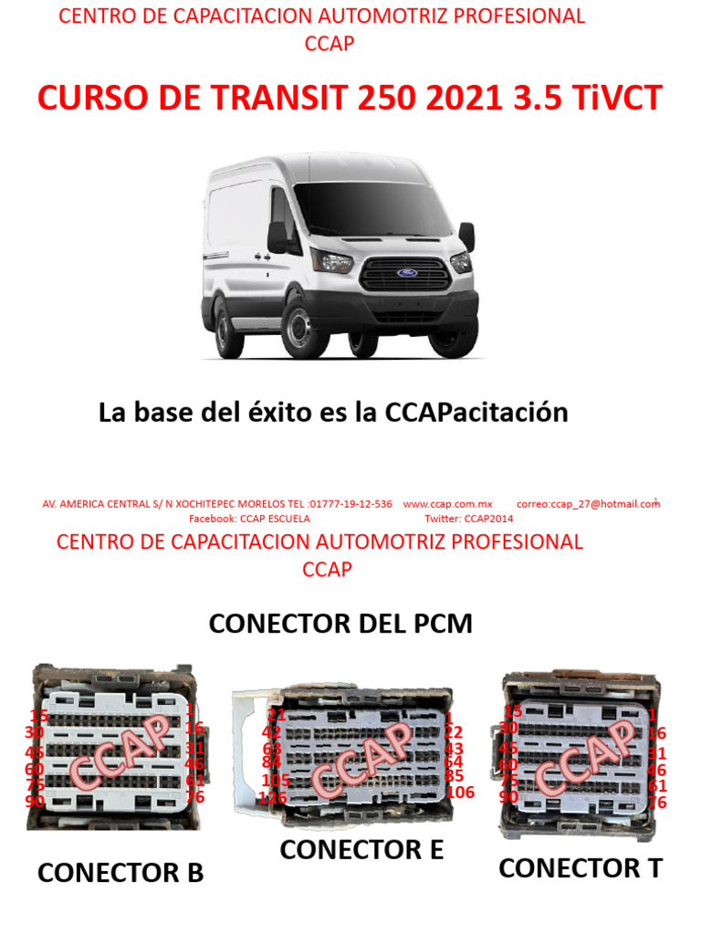 Transit 3.5 2021 | PDF | Tecnología del motor | Motor de combustión interna
