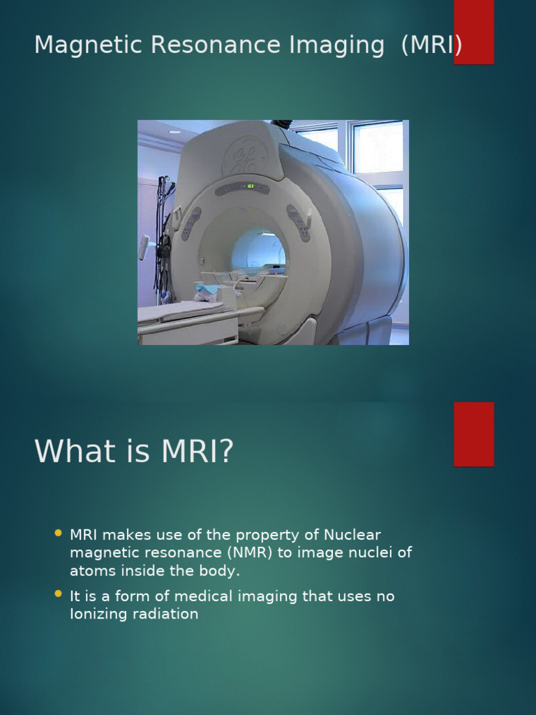 Understanding Magnetic Resonance Imaging | PDF | Magnetic Resonance ...