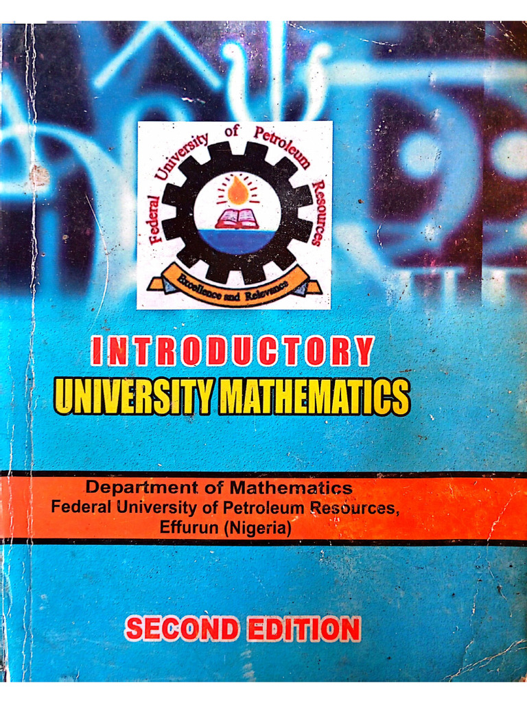 MTH 101 Textbook | PDF