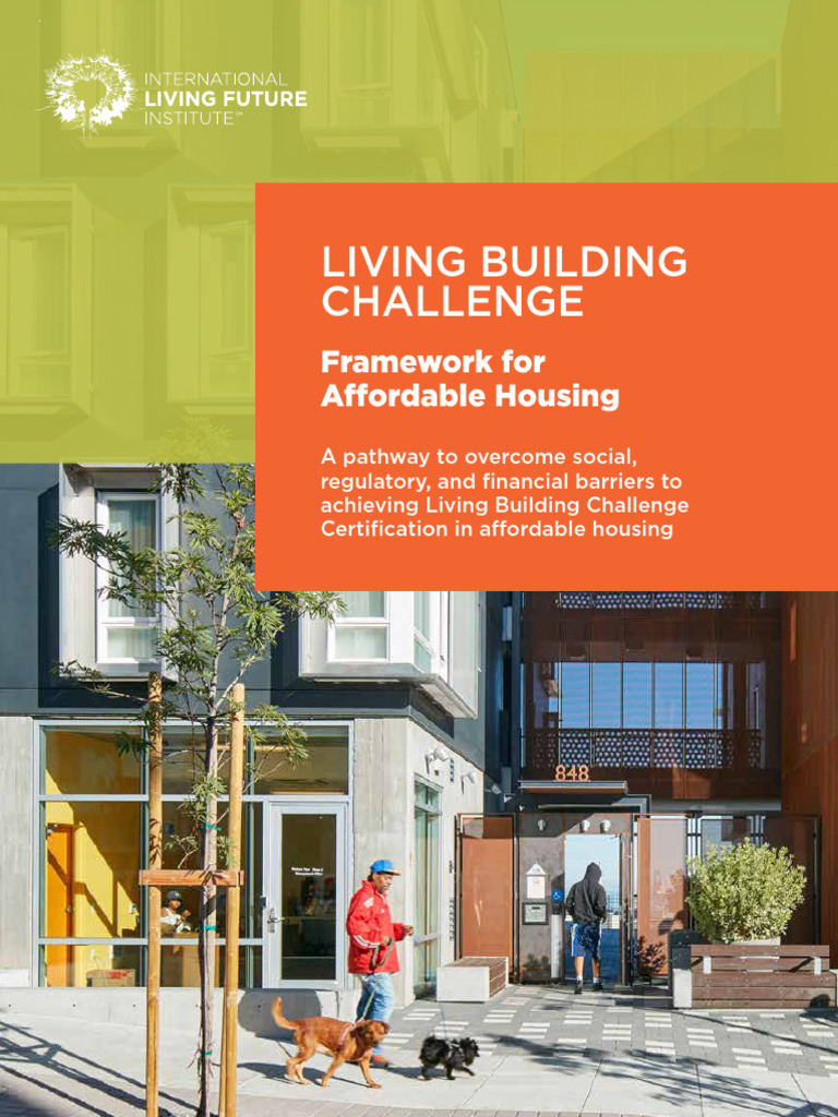 Living Building Challenge for Affordable Housing | PDF | Affordable ...