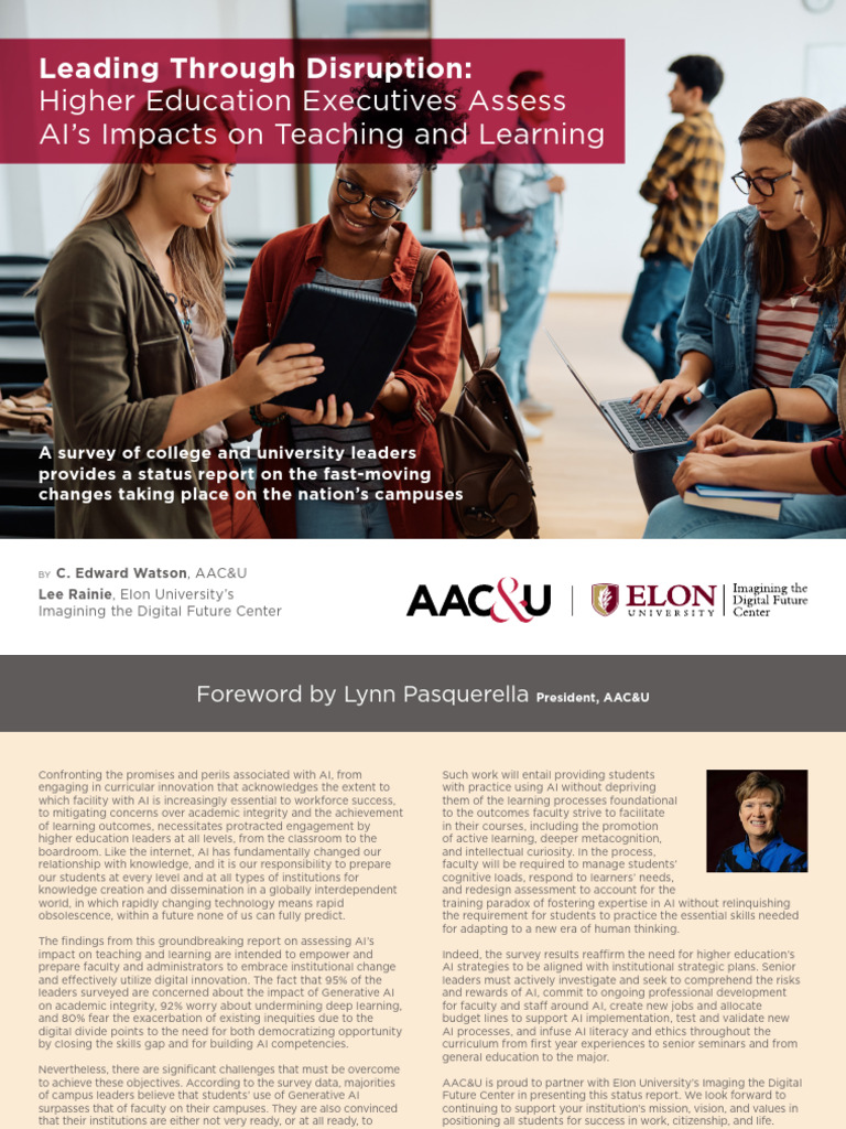AI's Impact on Higher Education Leadership | PDF | Artificial ...
