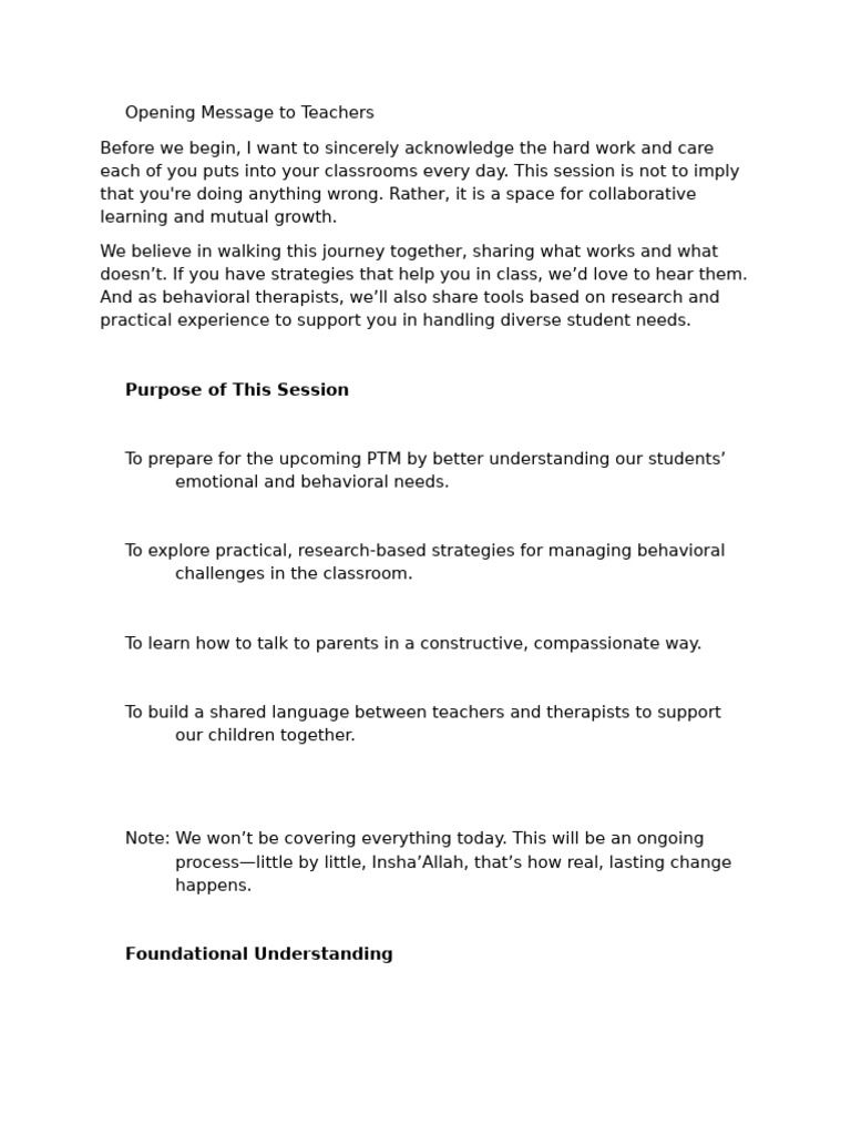 Session | PDF | Psychological Concepts | Behavioural Sciences