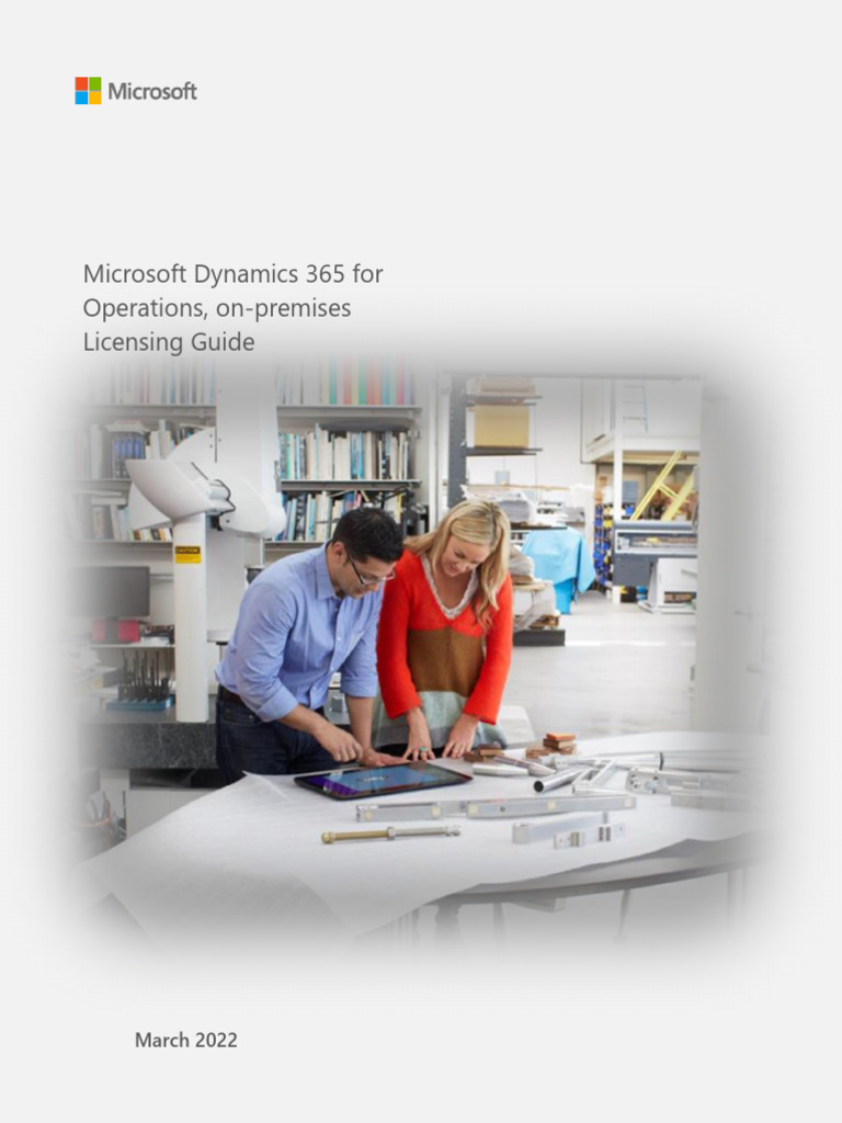Dynamics 365 Operations Licensing Guide | PDF | Accounts Payable ...