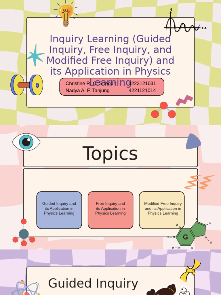 Pert VII_ Kel III_PPT_Pembelajaran Inquiry (Inquiry Terbimbing, Bebas ...