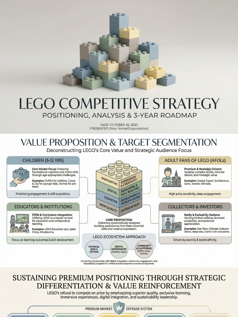 LEGO Competitive Strategy | PDF