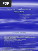 Teoria da classificação