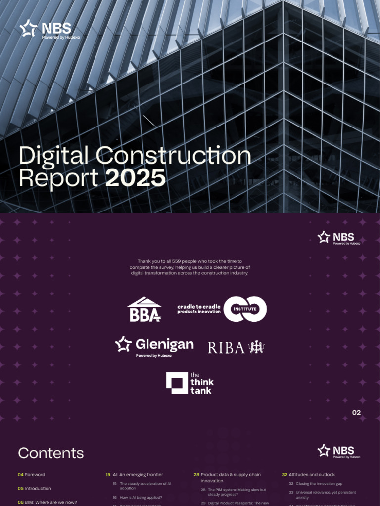 Digital Construction Report 2025 Insights | PDF | Building Information ...