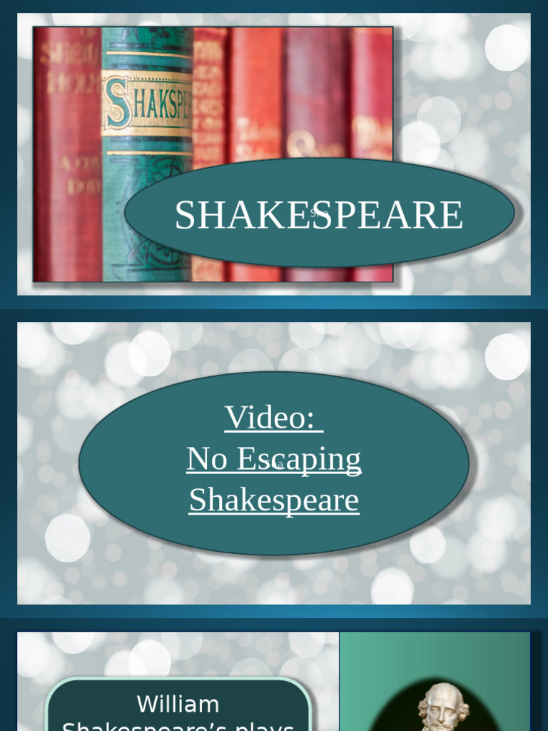 Shakespeare Intro Notes | PDF | Thou | William Shakespeare