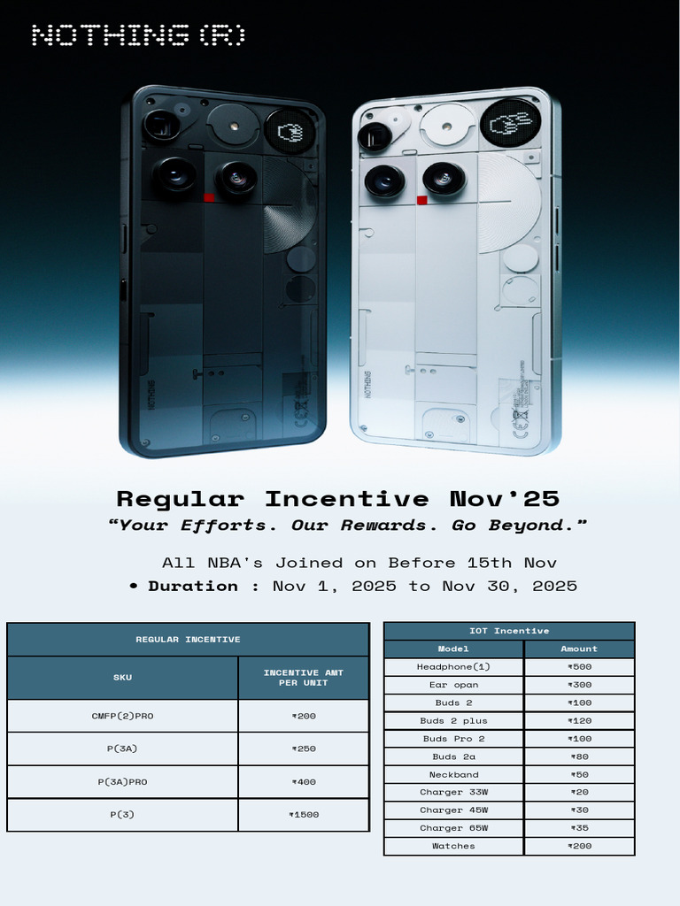 Regular Incentive Scheme Nov'25 | PDF