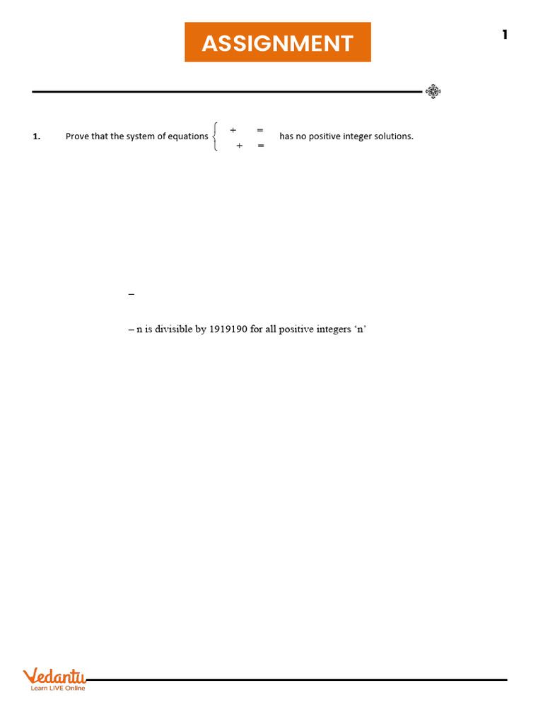 Level 8 NT Assignment 6 | PDF | Numbers | Abstract Algebra