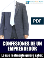 Confesiones de Un Emprendedor