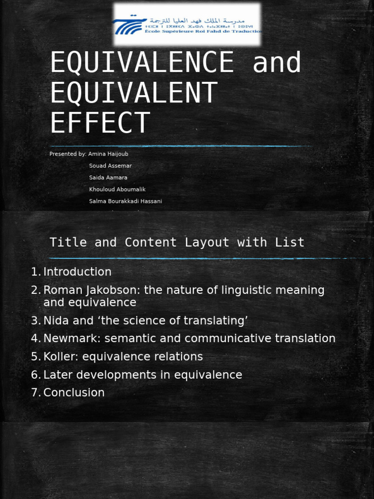Understanding Translation Equivalence | PDF | Translations | Semantics