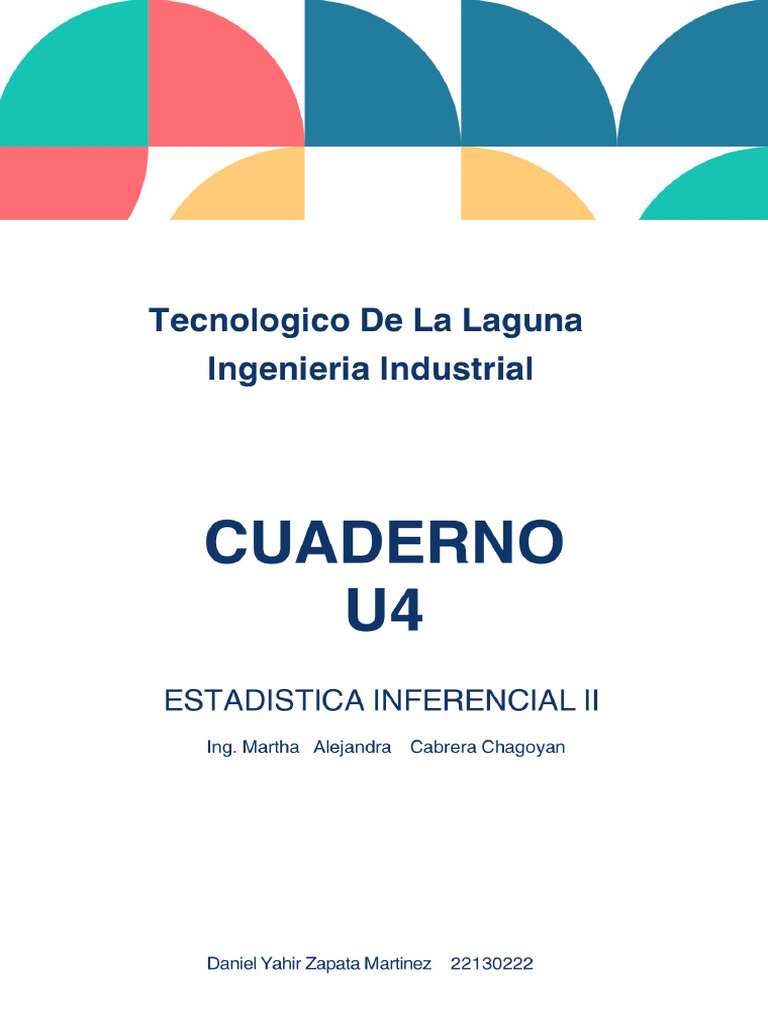 Cuaderno U4 | PDF