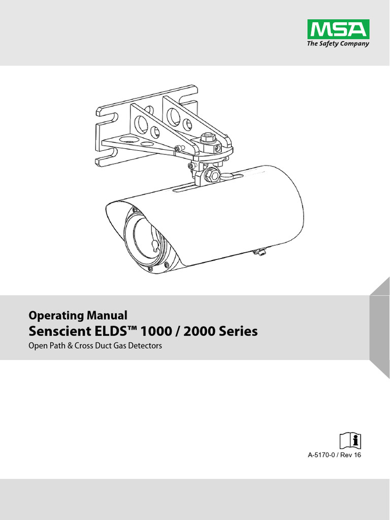 Senscient ELDS 1000/2000 Manual | PDF | Duct (Flow) | Infrared