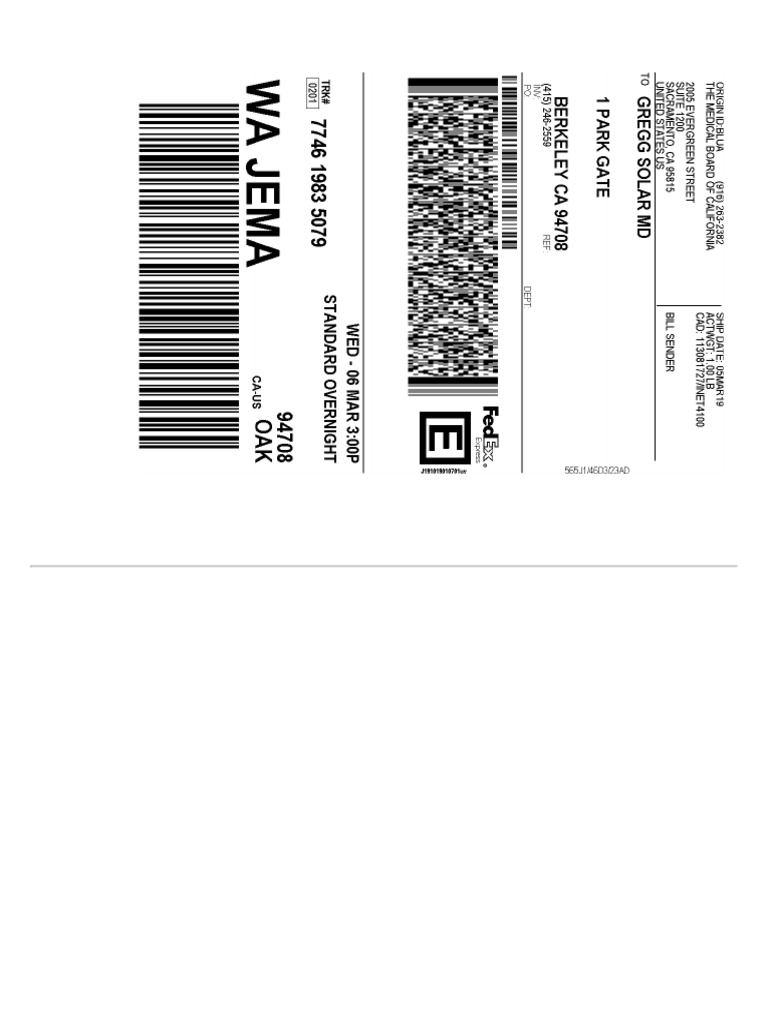 FEDEX Label Unlocked | PDF