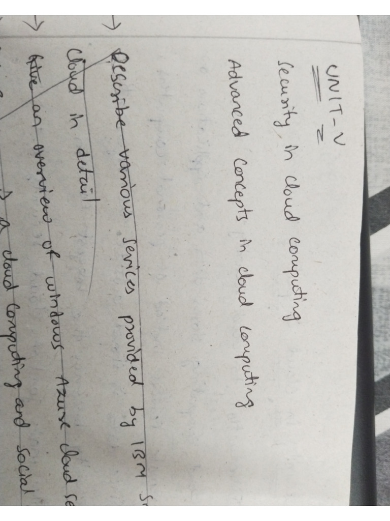 CC Unit 5 | PDF
