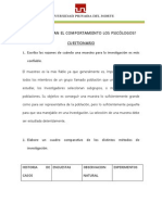 Cómo Estudian El Comportamiento Los Psicólogos