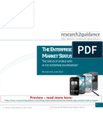 The Enterprise Mobile App Market Status Report 2012 