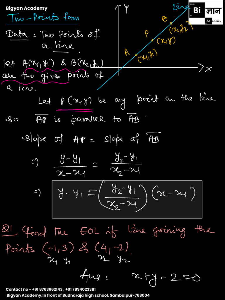 Slope: Given | PDF | Analytic Geometry | Geometry