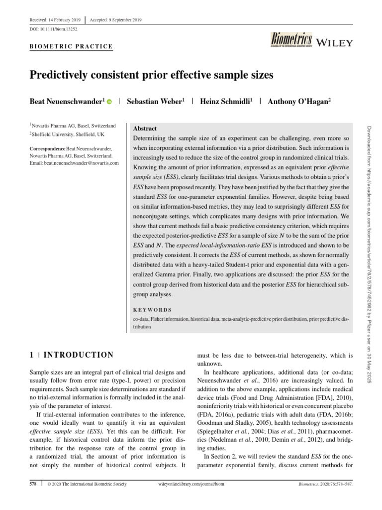 biometrics_76_2_578 | PDF | Weighted Arithmetic Mean | Mathematical ...