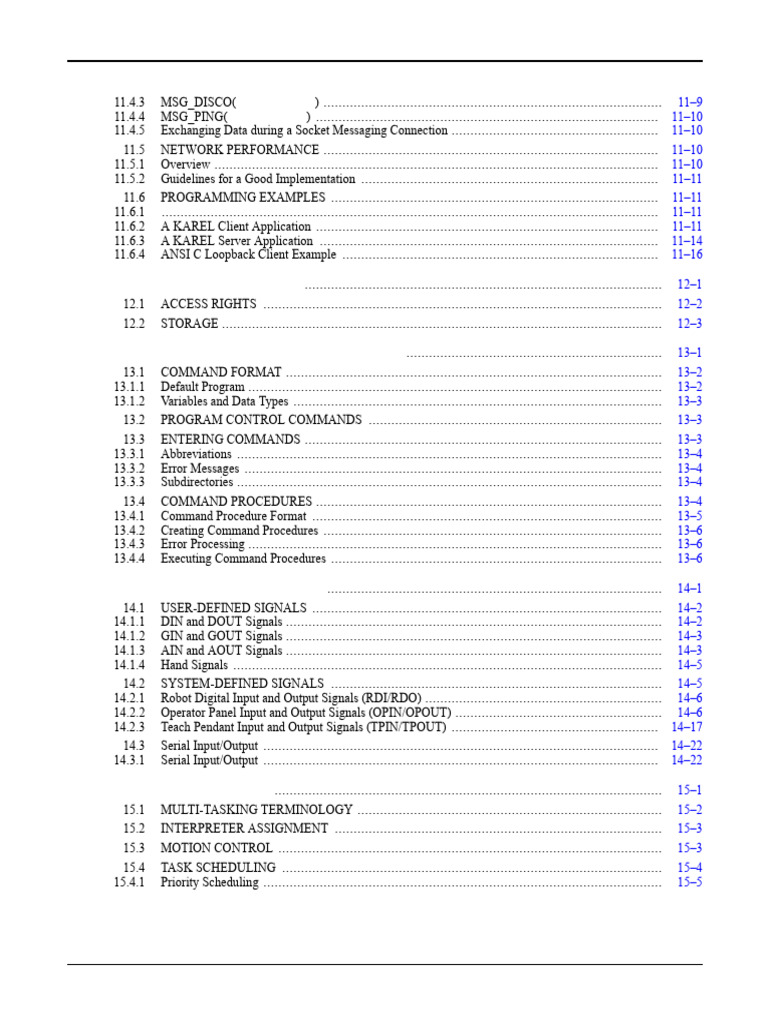 KAREL_Reference_Manual_[Ver[1].7.50][MA_parte 3 | PDF | Scheduling ...