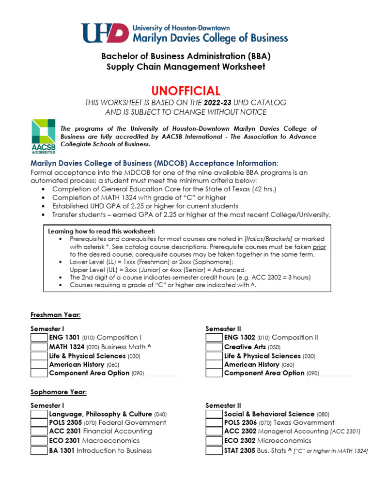 2022-23 SCM Worksheet | PDF | Supply Chain Management | Economies