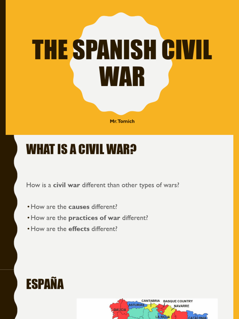 Causes of the Spanish Civil War Explained | PDF | Spanish Civil War ...