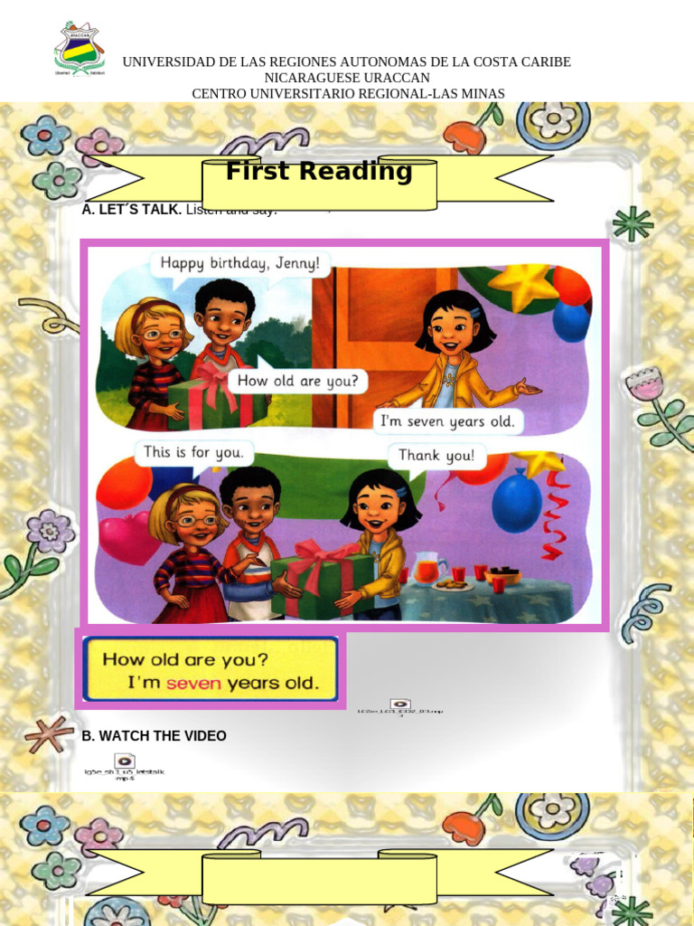 Reading Material 1. | PDF